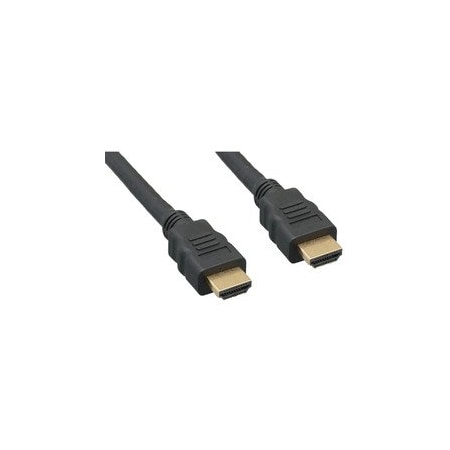 Cable Wholesale HDMI Cable, High Speed with Ethernet, HDMI-A male to HDMI-A male, 4K at 60Hz, 28 AWG, 25 foot 10V3-41125-28
